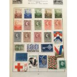 COUNTRIES G-S STAMP COLLECTION IN THREE 'LIBERTY' ALBUMS, EACH WELL FILLED INCLUDING INDIA, ITALY,