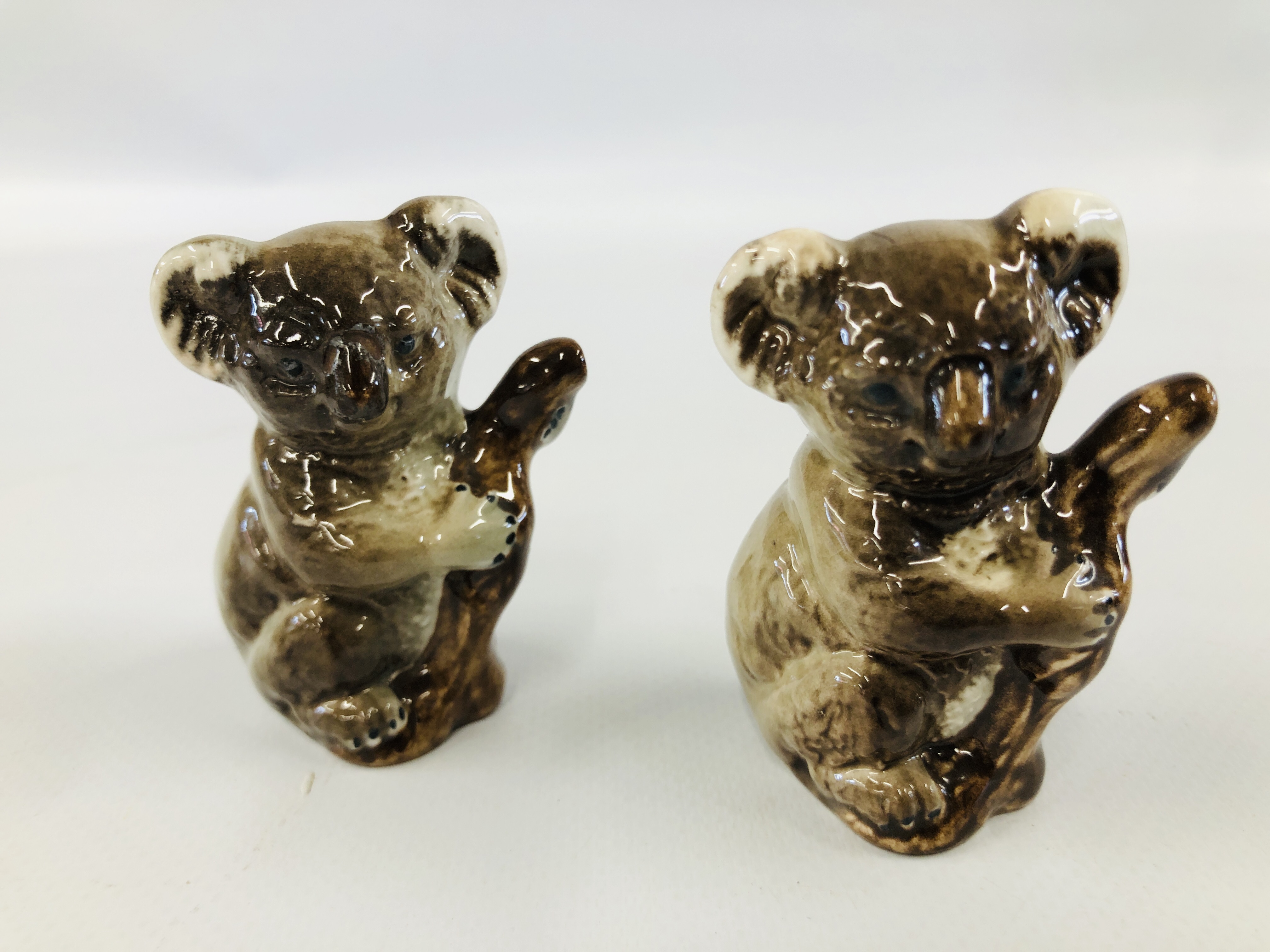 TWO BESWICK KOALA'S + TWO OTHERS UNMARKED. - Image 7 of 8