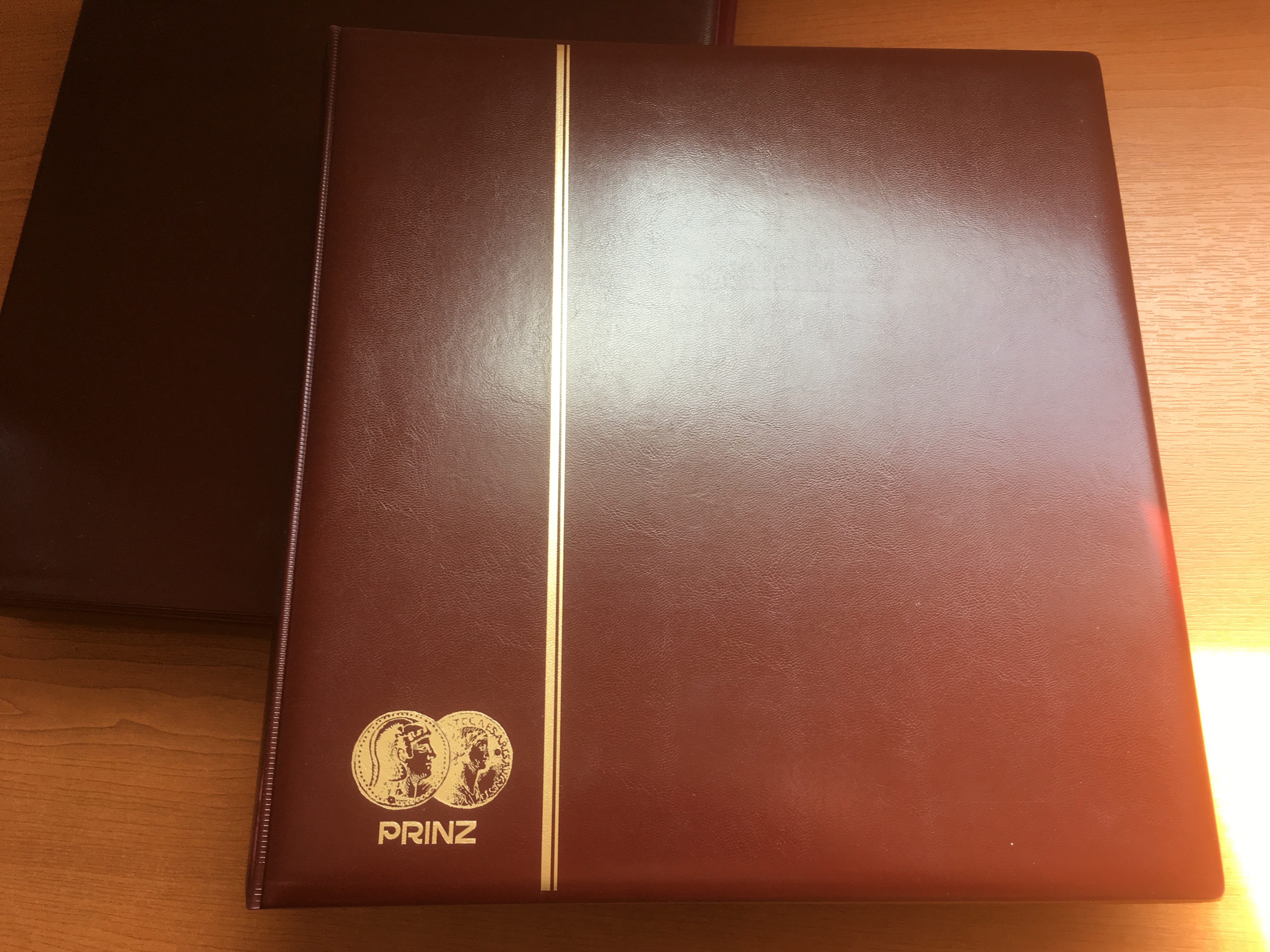 MERCURY FOUR RING BINDERS (9) COUPLE STILL WRAPPED, QUALITY PRINZ BOXED COIN ALBUM, - Image 5 of 15