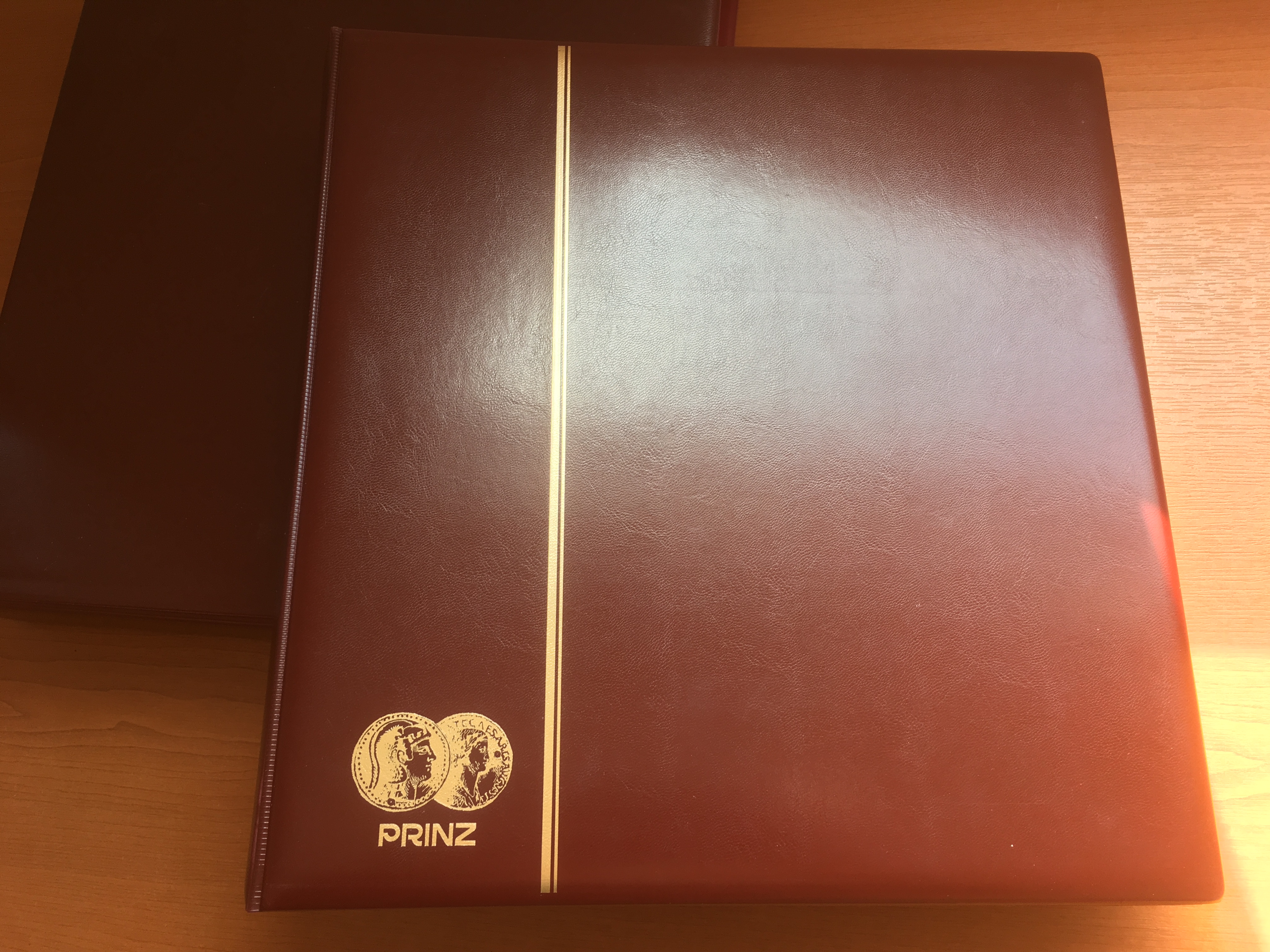 MERCURY FOUR RING BINDERS (9) COUPLE STILL WRAPPED, QUALITY PRINZ BOXED COIN ALBUM, - Image 6 of 15