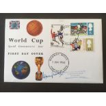 GB: 1966 WORLD CUP FIRST DAY COVER BEARING SIGNATURE OF BOBBY MOORE.