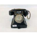 A VINTAGE GPO CALL EXCHANGE TELEPHONE 312F PLS7/3A