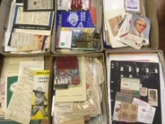 LARGE BOX OF EPHEMERA, PHOTOGRAPHS ETC.