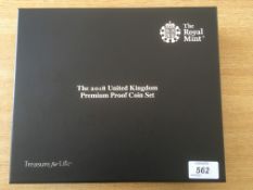 UK 2018 PREMIUM PROOF SET OF COINS