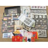 PACKET OF MINT DECIMAL GB STAMPS, BOOKLETS ETC.