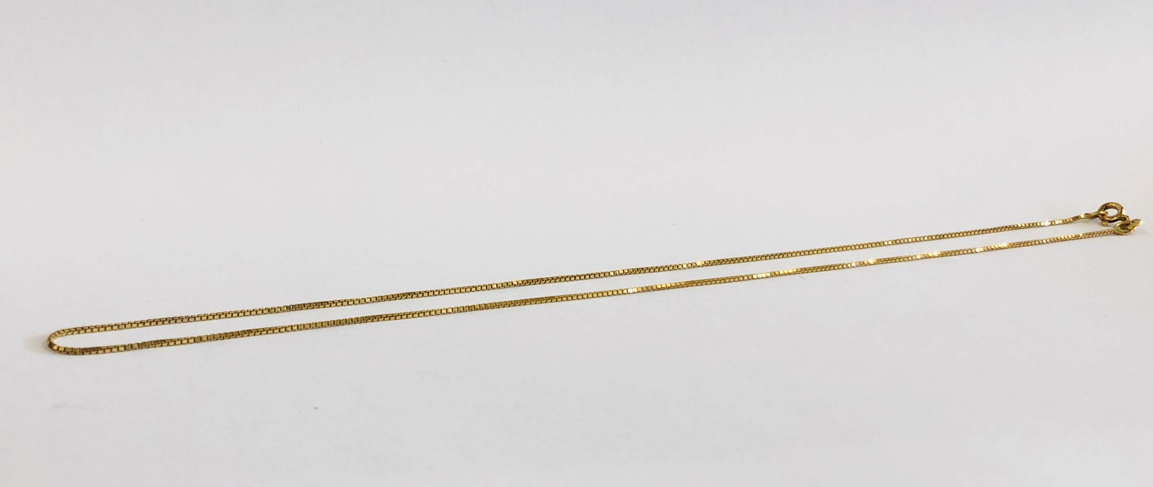 A FINE 9CT GOLD CHAIN L 40CM. - Image 2 of 8