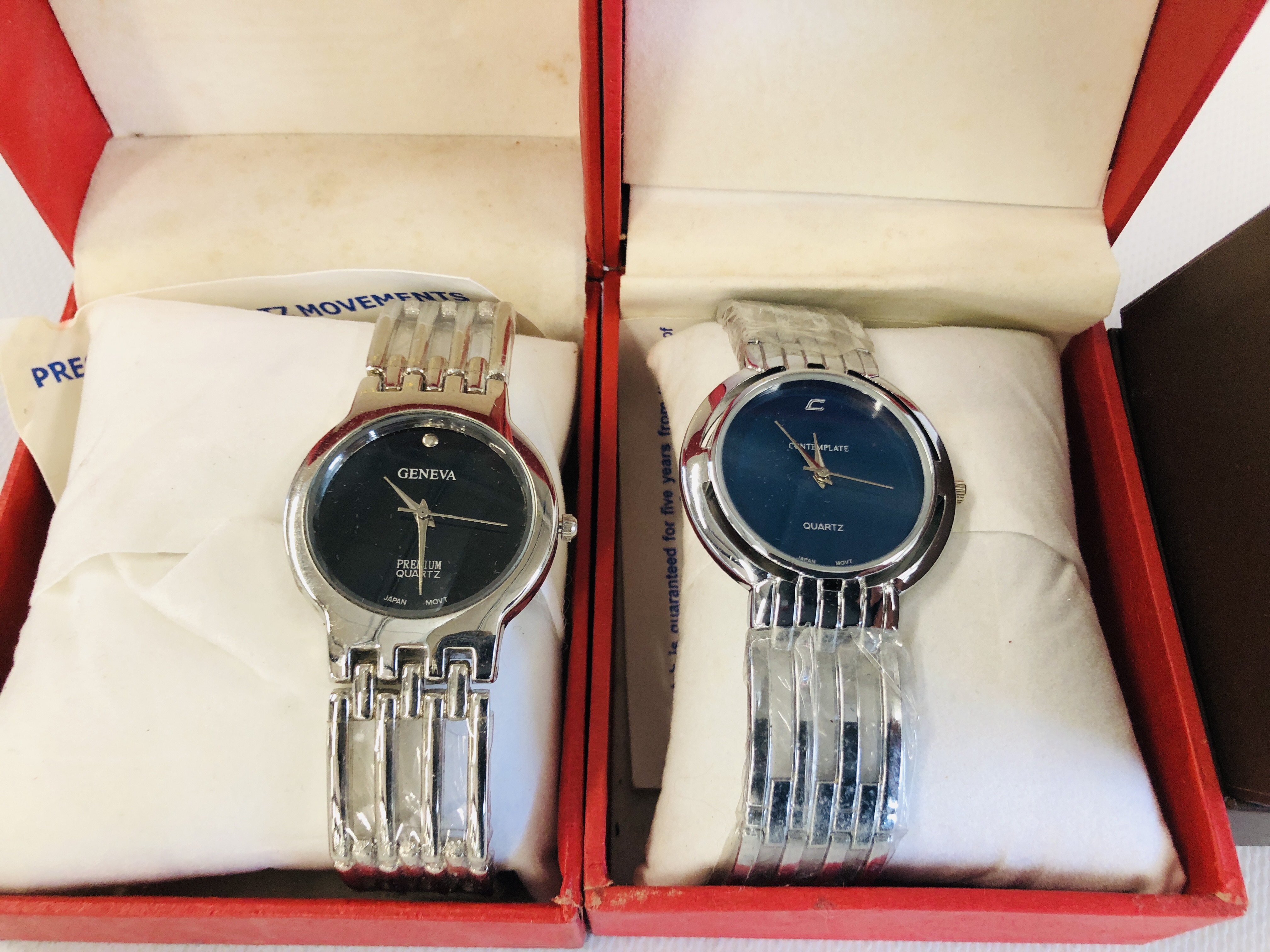 10 BOXED WATCHES TO INCLUDE MARKED "GENEVA, - Image 6 of 6