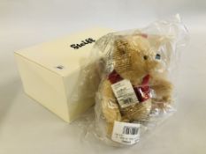 A "STEIFF" WINNIE THE POOH 664588 (BOXED WITH CERTIFICATE).