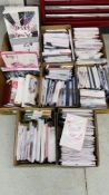 BANKRUPTCY STOCK - 8 X BOXES CONTAINING LARGE QUANTITY OF GREETINGS CARDS, BIRTHDAY, ANNIVERSARY,