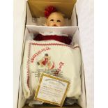 "THE ASHTON-DRAKE GALLERIES" REAL TOUCH LIMITED EDITION 1790/5000 VINYL DOLL "BABY'S FIRST