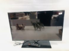 SAMSUNG 32 INCH TV MODEL UE32F 5000AK WITH REMOTE CONTROL - SOLD AS SEEN.