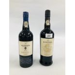 2 75CL BOTTLES OF PORT TO INCLUDE WARRES 1994 PORT AND BURMESTER 20 YEAR OLD TAWNY PORT