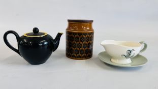 3 X BOXES OF ASSORTED TEA AND DINNER WARE TO INCLUDE HORNSEA HEIRLOOM COPELAND "OLYMPUS",