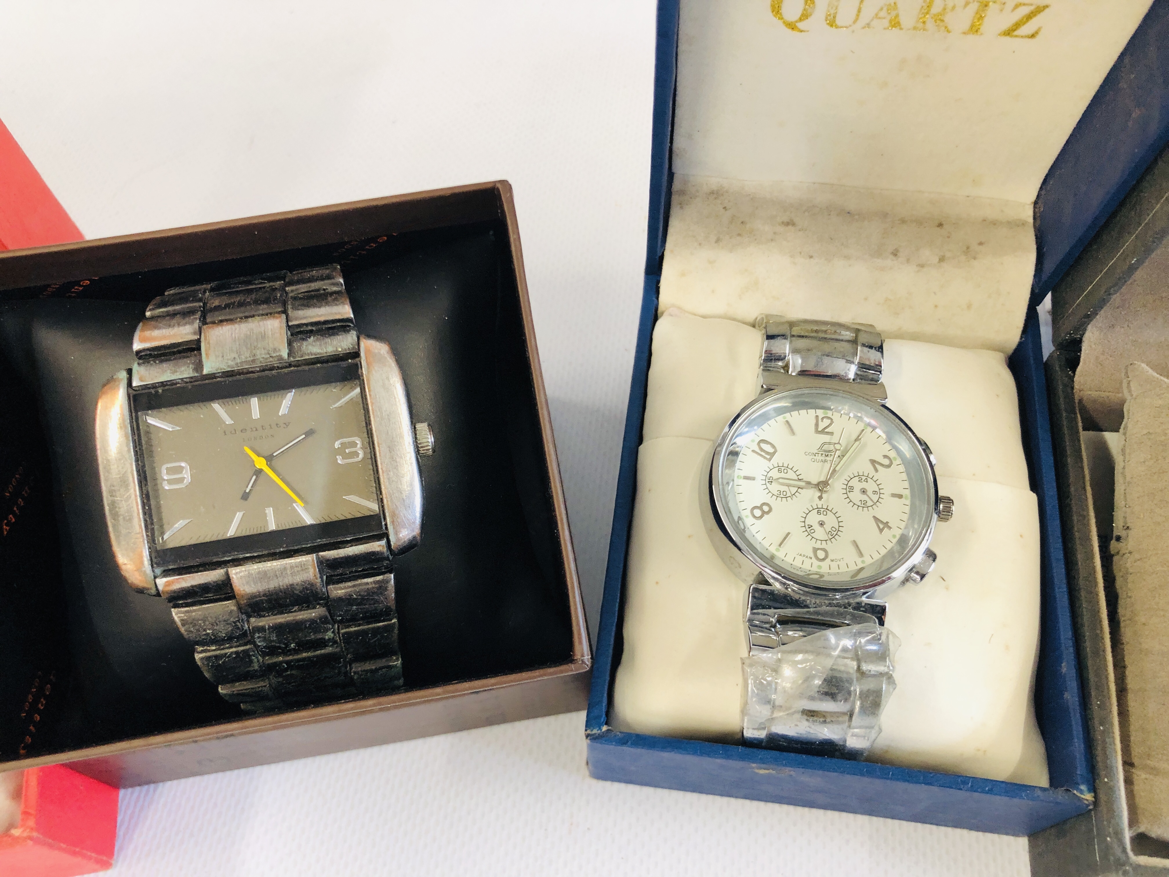 10 BOXED WATCHES TO INCLUDE MARKED "GENEVA, - Image 5 of 6