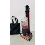 A SHARK DUO CLEAN CORDLESS VACUUM CLEANER WITH ACCESSORIES - SOLD AS SEEN.