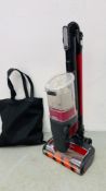 A SHARK DUO CLEAN CORDLESS VACUUM CLEANER WITH ACCESSORIES - SOLD AS SEEN.