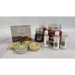 BANKRUPTCY STOCK - 3 X LARGE YANKEE CANDLES 623g, 1 X YANKEE CANDLE 411g,