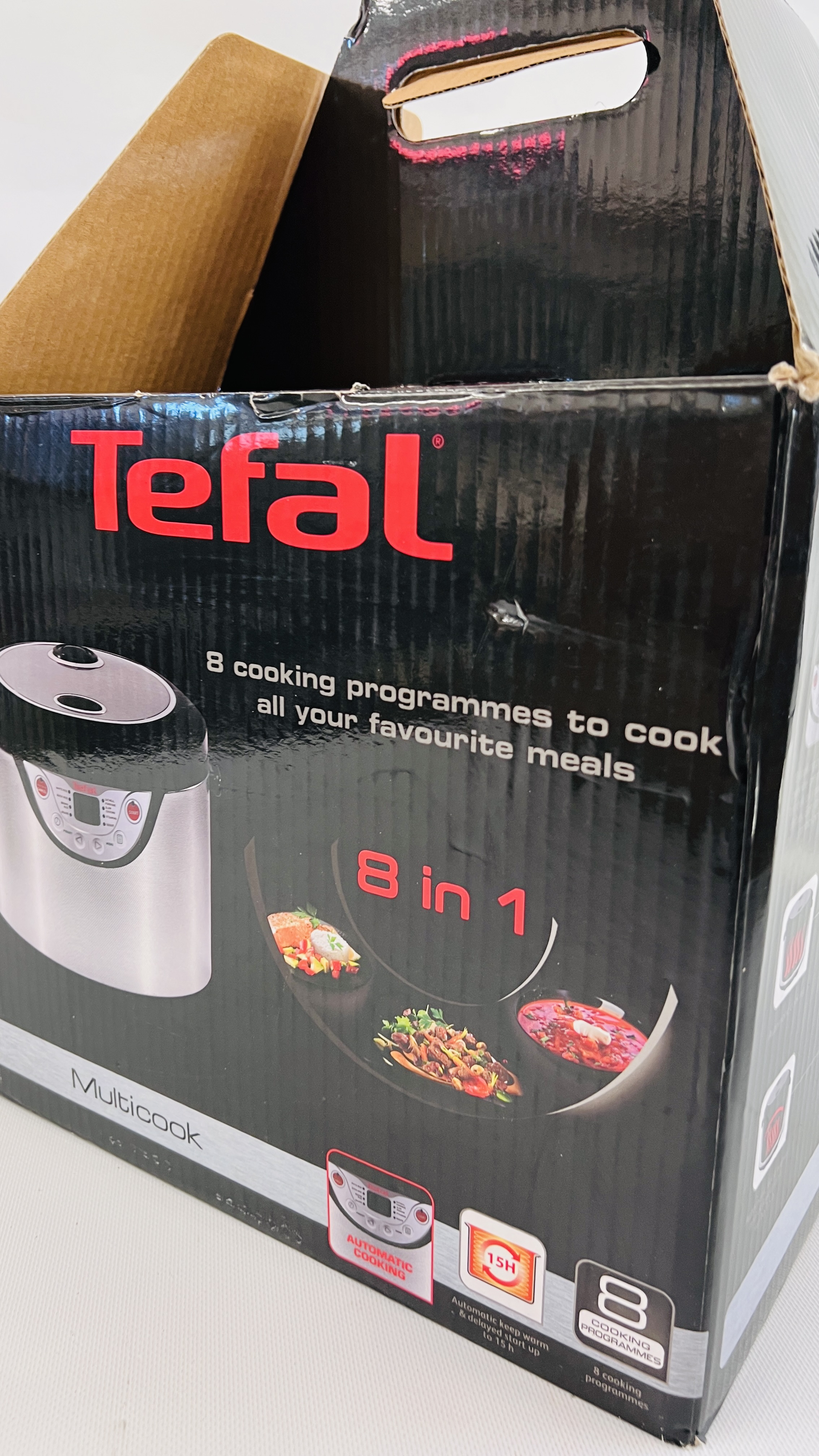 TEFAL MULTI COOK OVEN, BOXED UNUSED - SOLD AS SEEN. - Image 8 of 9