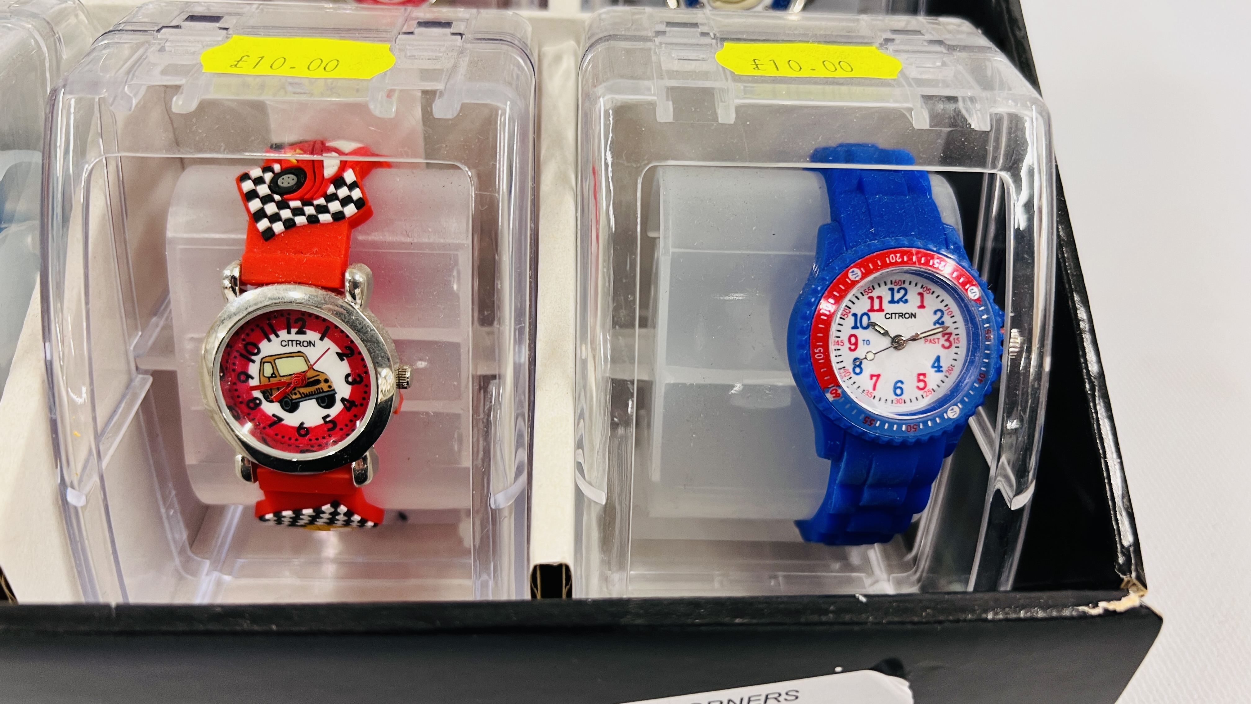 BANKRUPTCY STOCK - 12 X BOXED CITRON CHILDREN'S WRIST WATCHES VARIOUS DESIGNS. - Image 3 of 7