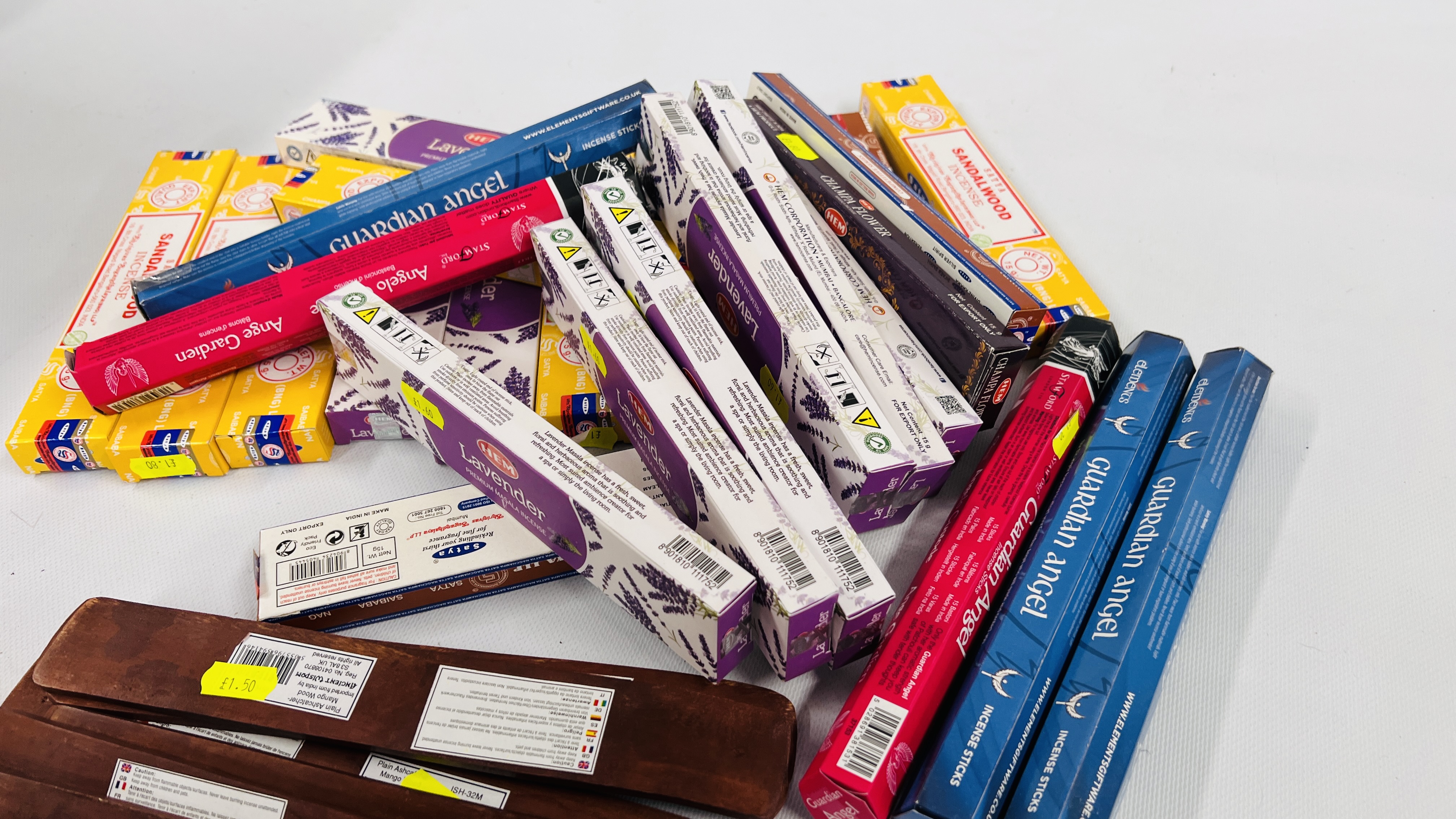 BANKRUPTCY STOCK - 25 X BOXES OF ASSORTED INCENSE AND 14 X INCENSE STICK HOLDERS. - Image 5 of 5