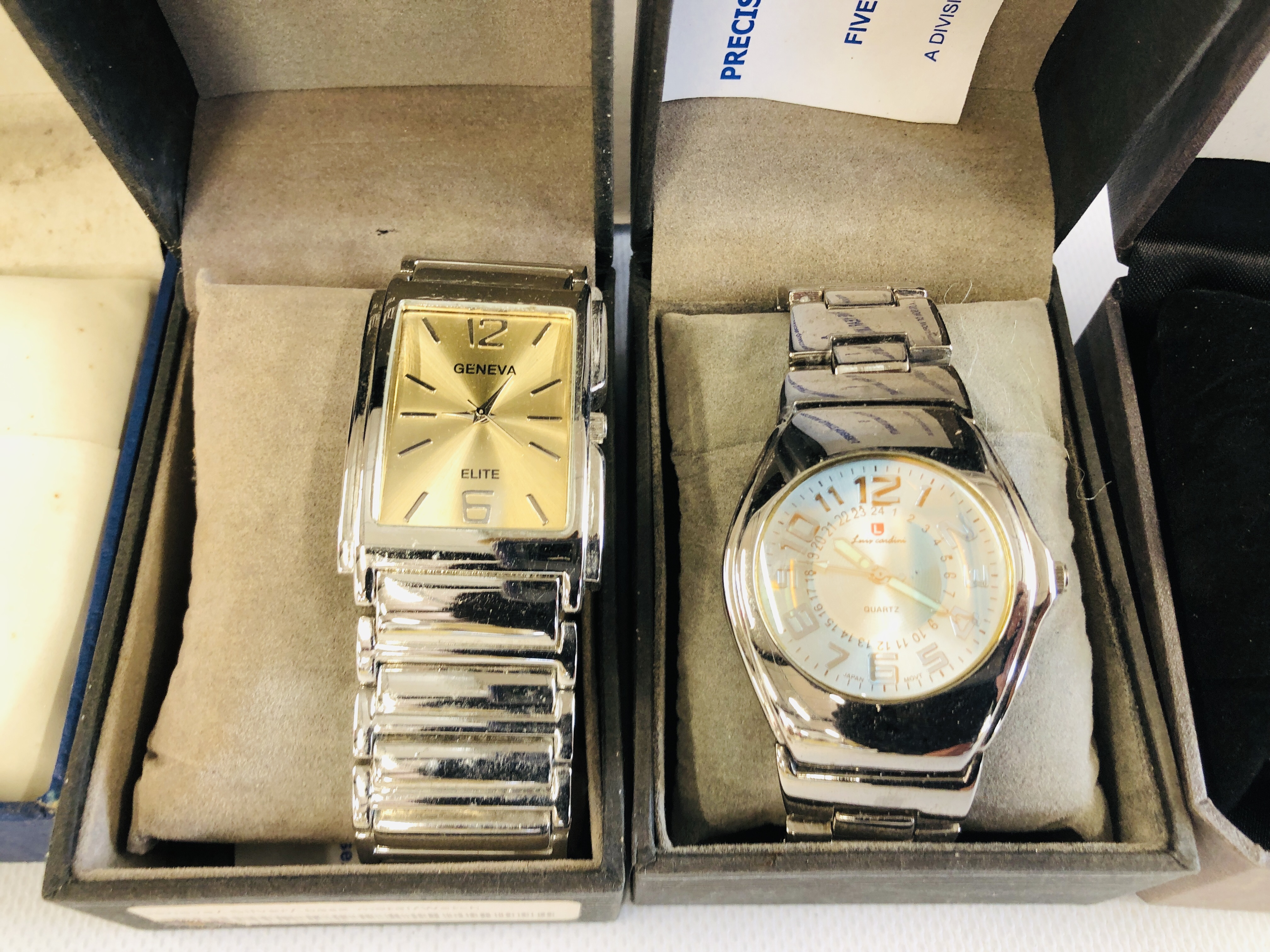 10 BOXED WATCHES TO INCLUDE MARKED "GENEVA, - Image 4 of 6