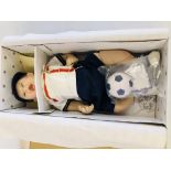 "THE ASHTON-DRAKE GALLERIES" SO TRULY REAL DOLL "MICHAEL" DESIGNED BY BONNIE CHYLE (BOXED WITH