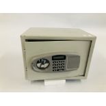 A DIGITAL SAFE, W 35CM, D 25CM, H 25CM.