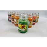 BANKRUPTCY STOCK - 10 X LARGE YANKEE CANDLES 623g VARIOUS FRAGRANCES.