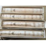 EXTENSIVE COLLECTION OF 1981 ROYAL WEDDING STAMPS IN FOUR BOXED ALBUMS.