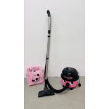 A NUMATIC "HETTY XTRA" VACUUM CLEANER WITH ACCESSORIES - SOLD AS SEEN.