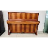 ZIMMERMANN OVERSTRUNG UPRIGHT PIANO.