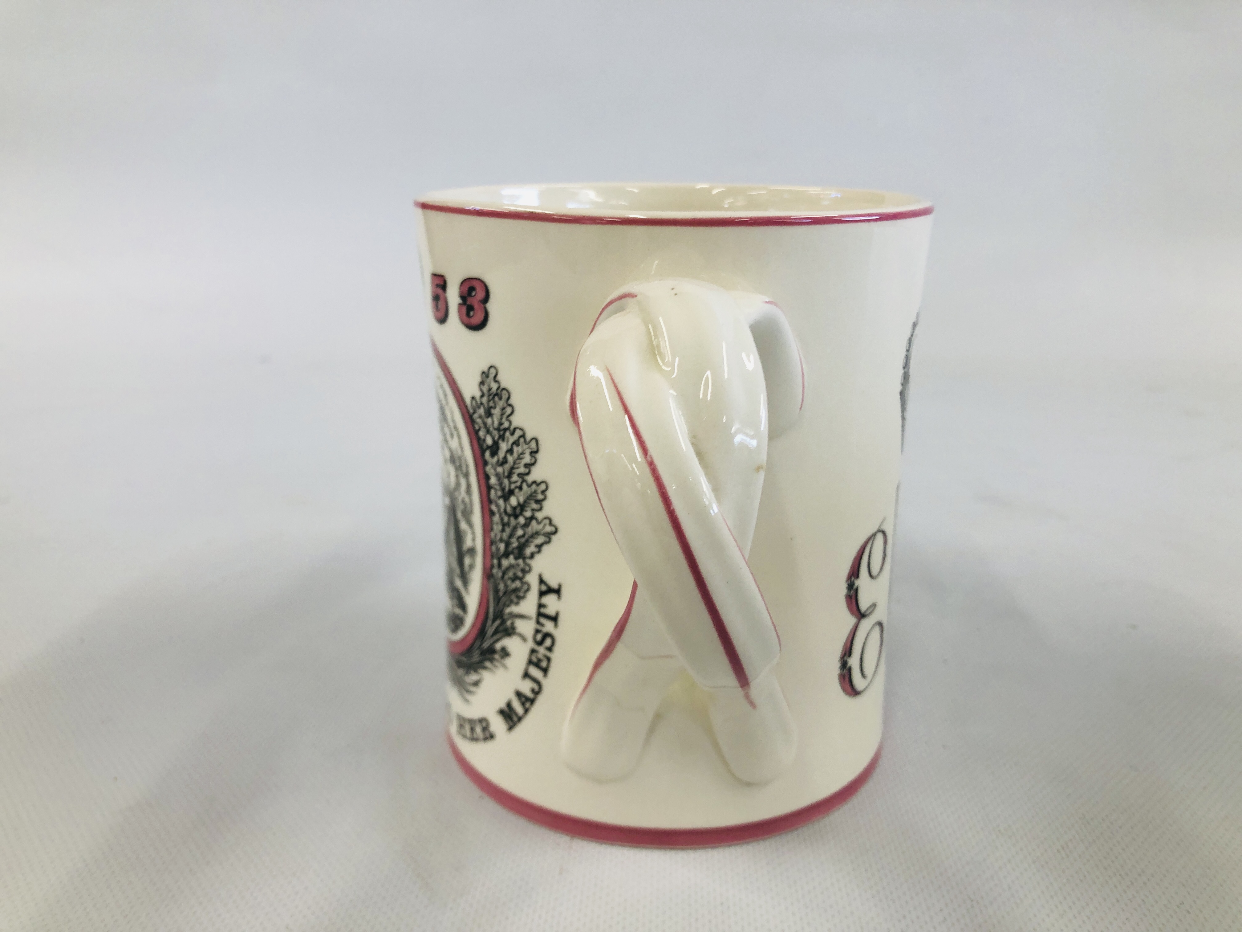 A VINTAGE ROYAL DOULTON TWO HANDLED MUG "MADE FOR COURAGE AND COMPANY LIMITED LONDON" DESIGNED BY - Image 4 of 7