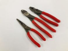 SNAP ON TOOLS TO INCLUDE 9 INCH TERMINAL CRIMPING TOOL 29 CF,