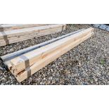 12 X 2.4M LENGTHS OF 45MM X 45MM TIMBER AND 4 X 2.
