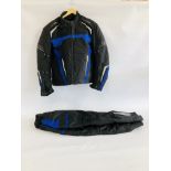 NEXTEK PRO-FIRST TWO PIECE ALL WEATHER MOTORCYCLING SUIT SIZE XXL.