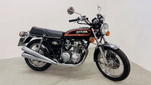 1977 HONDA CB550K MOTORCYCLE VRM - TLJ 550R, DATE OF FIRST UK REGISTRATION 05/08/2019,