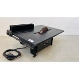 PERFORMANCE POWER TABLE SAW 200MM MODEL HS200-4 - TRADE SALE ONLY - NO GUARD - SOLD AS SEEN.