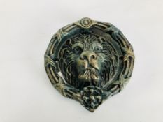 (R) LION HEAD DOOR KNOCKER