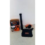 A BLACK AND DECKER 3 IN 1 BLOWER VACUUM - SOLD AS SEEN.