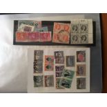 BOX ALL WORLD STAMPS IN FOURTEEN VARIOUS VOLUMES, CANADA, SOUTH AFRICA ETC.