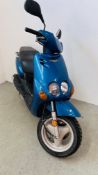 MBK YN50 OVETTO 49CC PETROL MOPED. VRM - S605 AAB. FIRST REGISTERED: 18/08/1998.