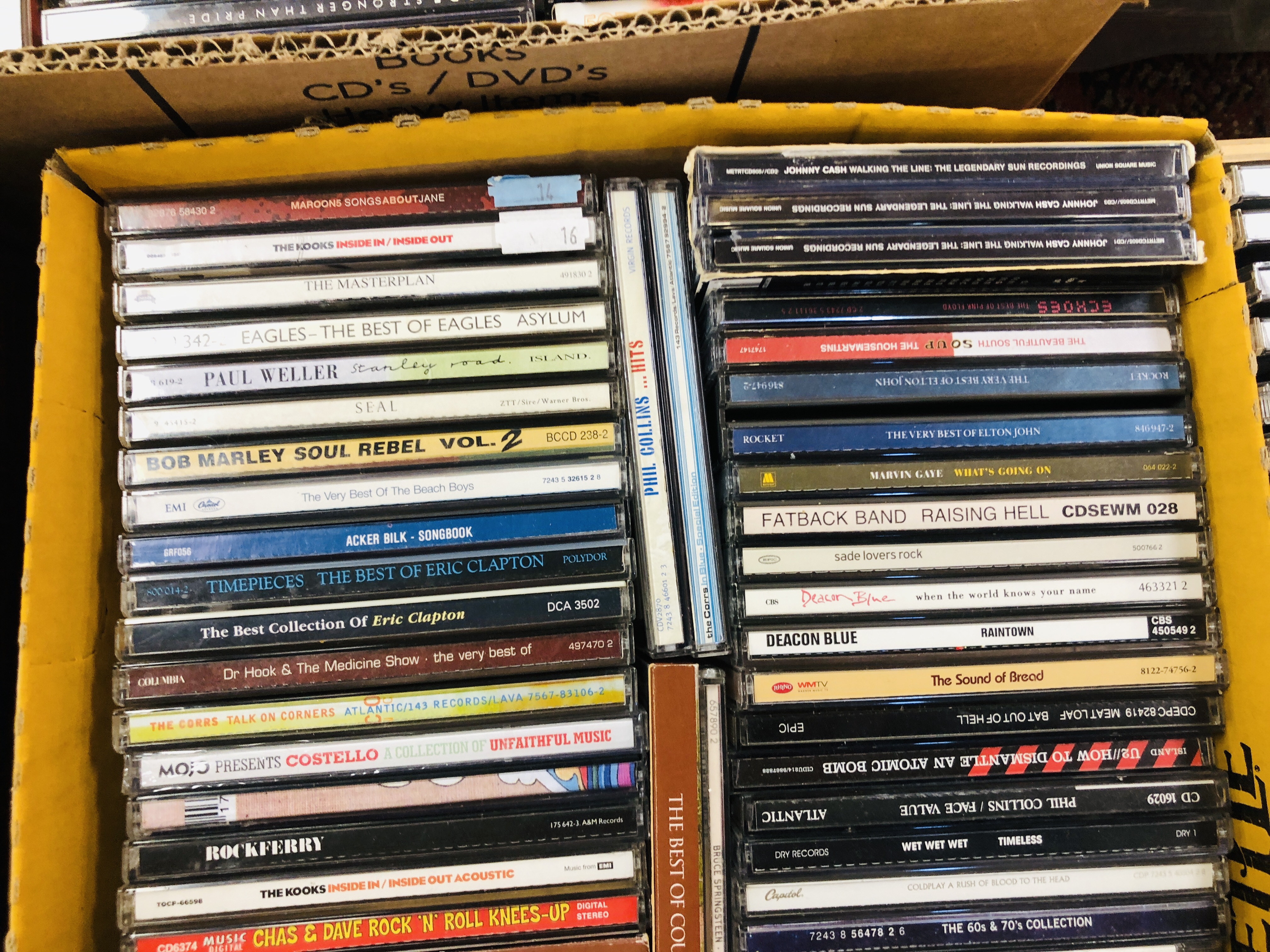 BOXES OF CD'S INCLUDING ROCK ETC. - Image 11 of 20