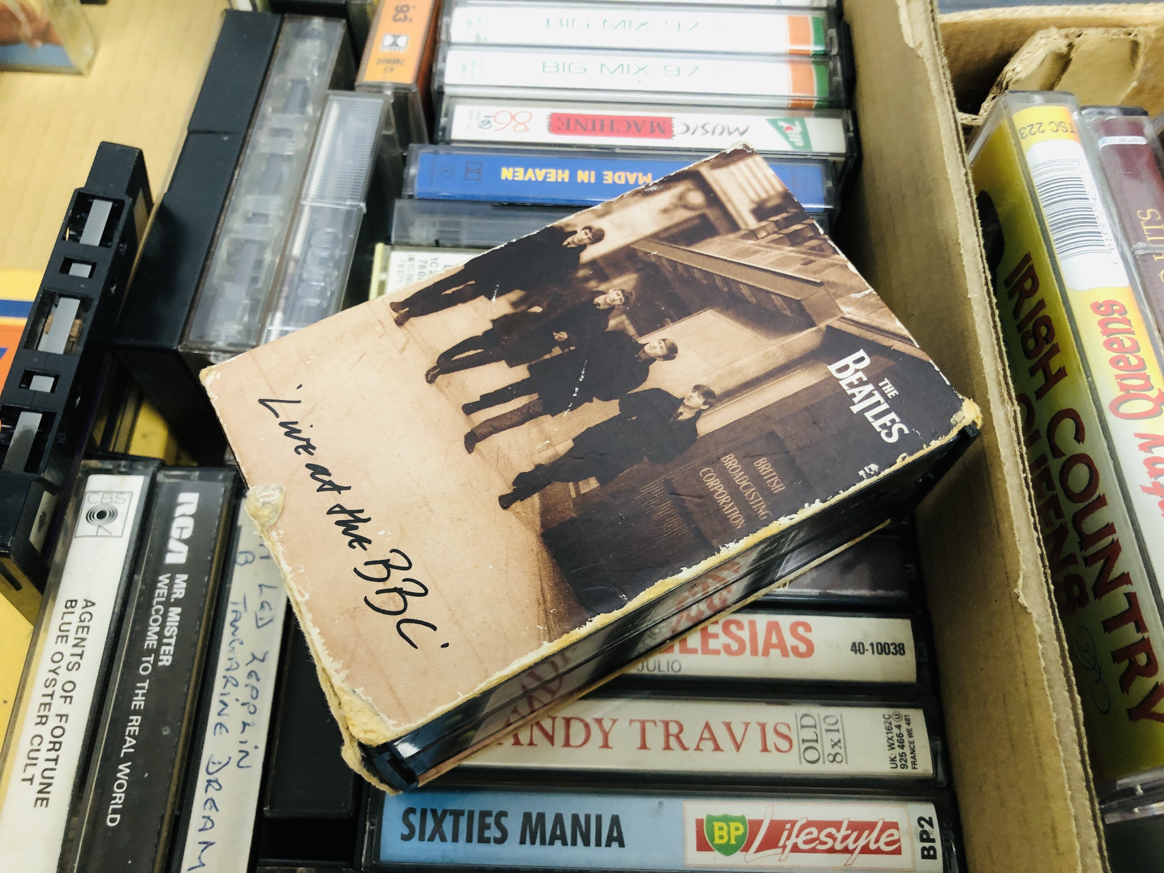BOXES OF MIXED CASSETTE TAPES HAVING MANY MIXED GENRE'S AND TITLES. - Image 8 of 8