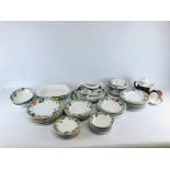 APPROXIMATELY 46 PIECES OF WEDGWOOD HOME "EDEN" DINNER WARE ALONG WITH J.