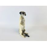 A WINSTANLY MODEL OF A MEERKAT, HEIGHT 22.5CM.