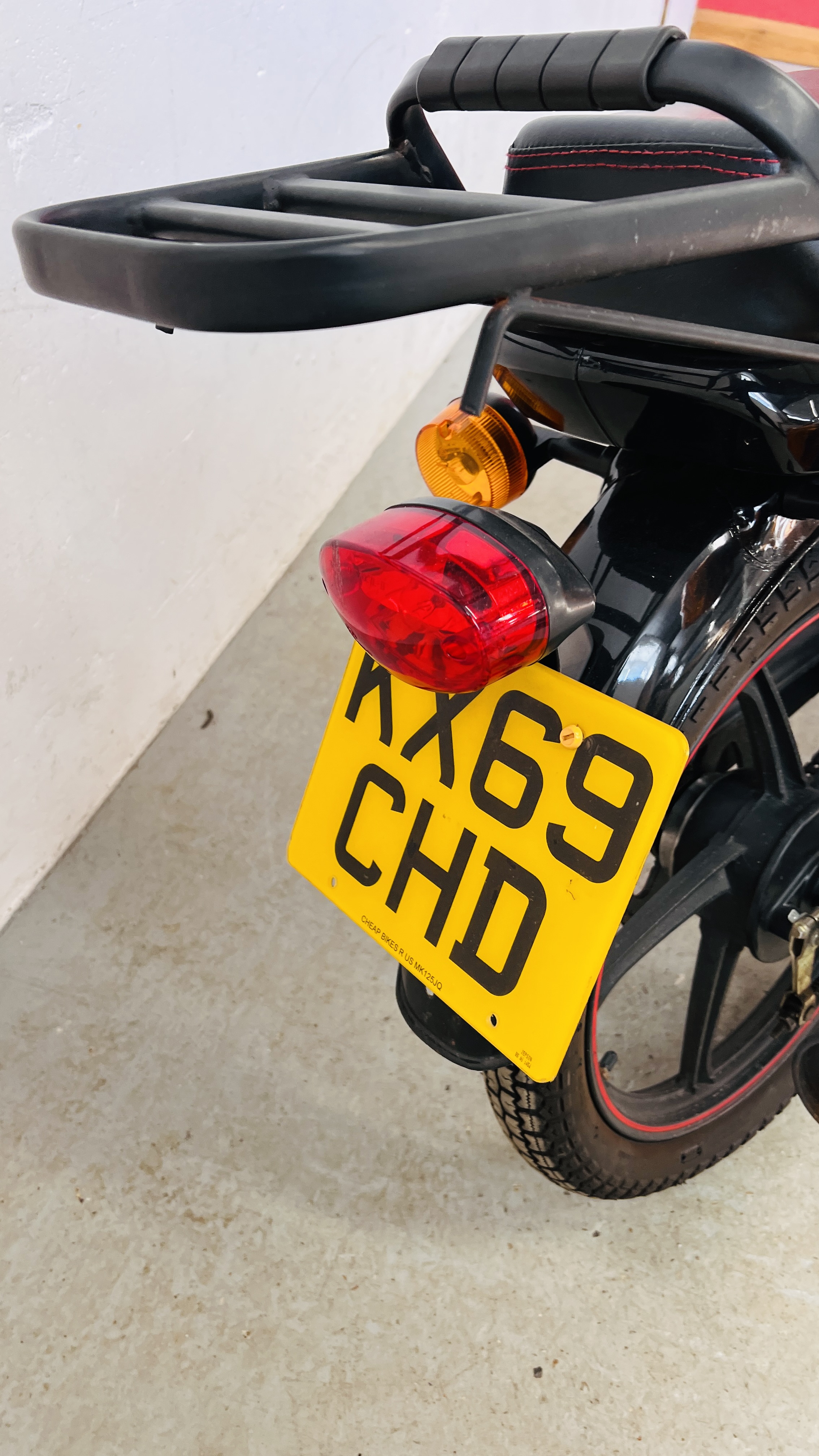 CHAMP 48CC MOTOR CYCLE. VRM - KX69 CHD. FIRST REGISTERED: 01/10/2019. MOT EXPIRED: 30/09/2022. - Image 12 of 22