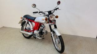 NANFANG NF50 - A 48CC PETROL MOTOR CYCLE. VRM - KY16 TVM. FIRST REGISTERED: 13/06/2016.