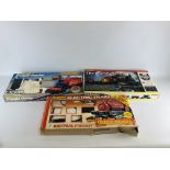 THREE BOXED HORNBY 00 GAUGE TRAIN SETS TO INCLUDE "THE MARSHALLER" "FREIGHT HAULER" & INDUSTRIAL