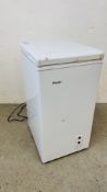 SMALL HAIER CHEST FREEZER - SOLD AS SEEN