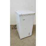 SMALL HAIER CHEST FREEZER - SOLD AS SEEN